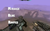 Cap Routes on Mirage - Blue