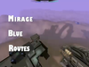 Cap Routes on Mirage - Blue